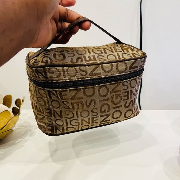 Trousse de maquillage pour femme, sac de rangement portable - Picture 2 of 5